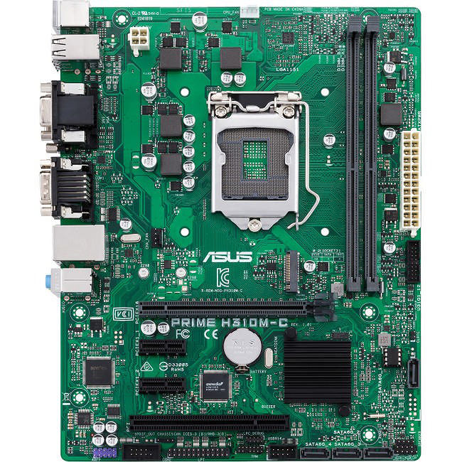 CPU付き　ASUS　PRIME H310M-A　LGA1151 ASUS PRIME H310M-A Desktop Motherboard - Intel H310 Chipset