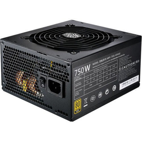【 maaa 】 Cooler Master MPY-7501-AFAAG-US MWE Gold 750 Full Modular Power