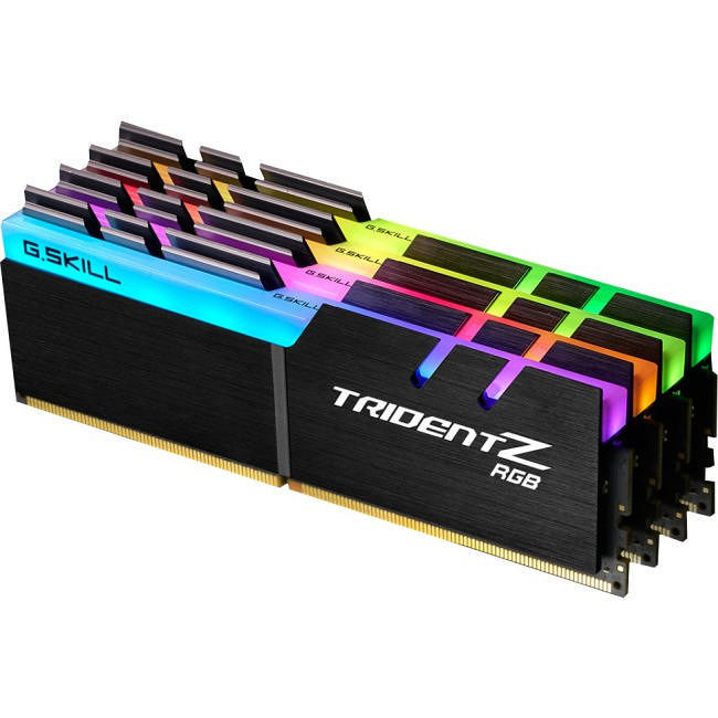 G.SKILL F4-3600C17Q-64GTZR Trident Z 64GB (4x16GB) 3600 MHz DDR4