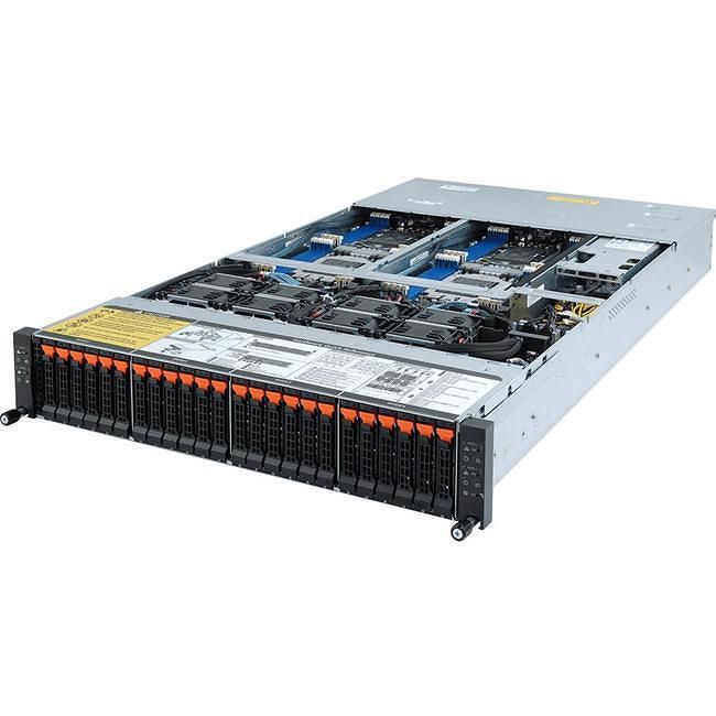 GIGABYTE H262-Z62 2U Rack-mountable Barebone - SoC - 4 Nodes