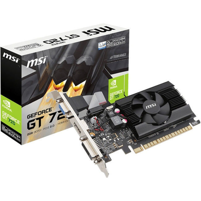 MSI N720-2GD3LP GeForce GT 720 Graphic Card - 797 MHz Core - 2 GB