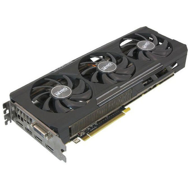 Sapphire 11244-00-20G Nitro Radeon R9 390 Graphic Card - 1.01 GHz Core - 8  GB GDDR5 - PCI-E 3.0 | Exxact