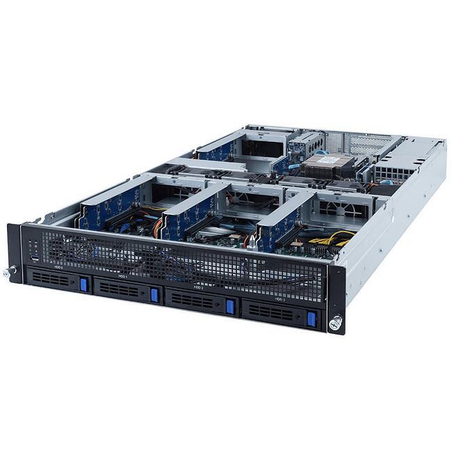 GIGABYTE G242-Z11 2U Rack Barebone - 1x AMD EPYC 7002 Socket SP3