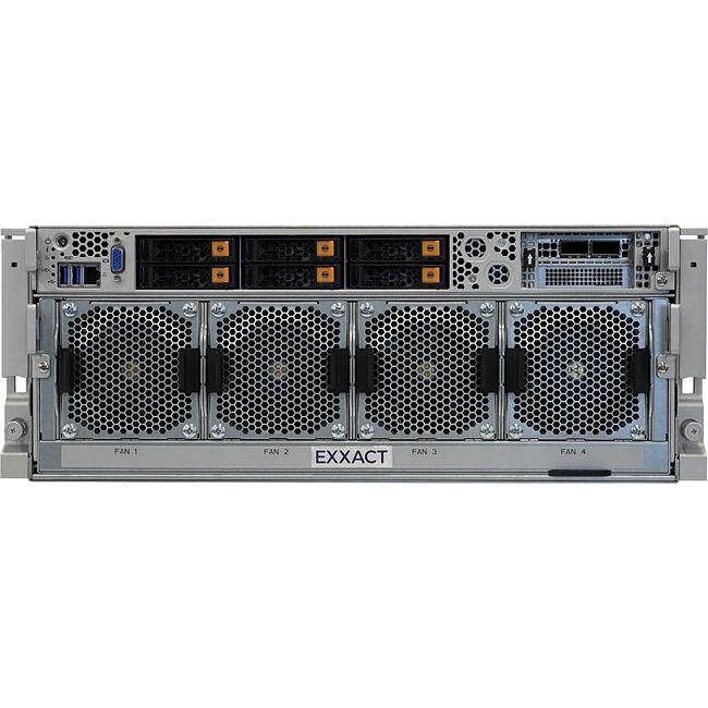 Exxact TensorEX 4U HGX A100 Server - 2x AMD EPYC processor - TS4 