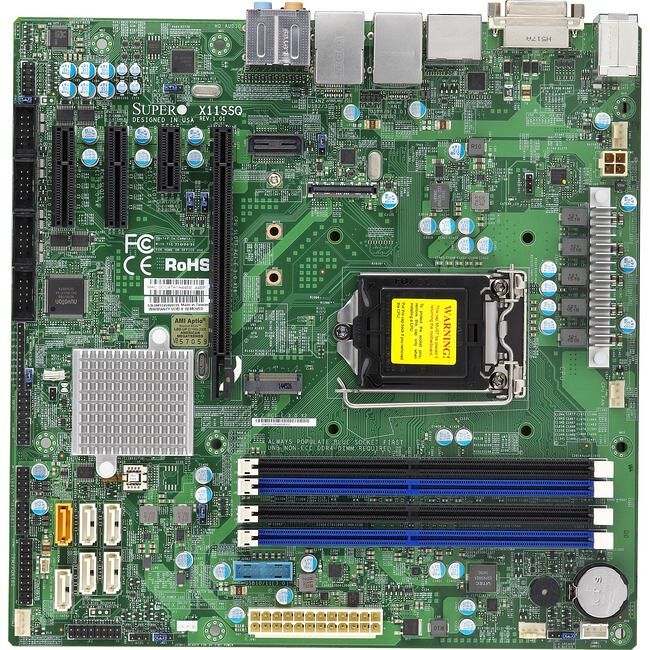 SuperMicro Q270 LGA1151 第7 第6世代 MicroATX SuperMicro Q270 LGA1151 第7 第6世代 MicroATX SuperMicro Q270