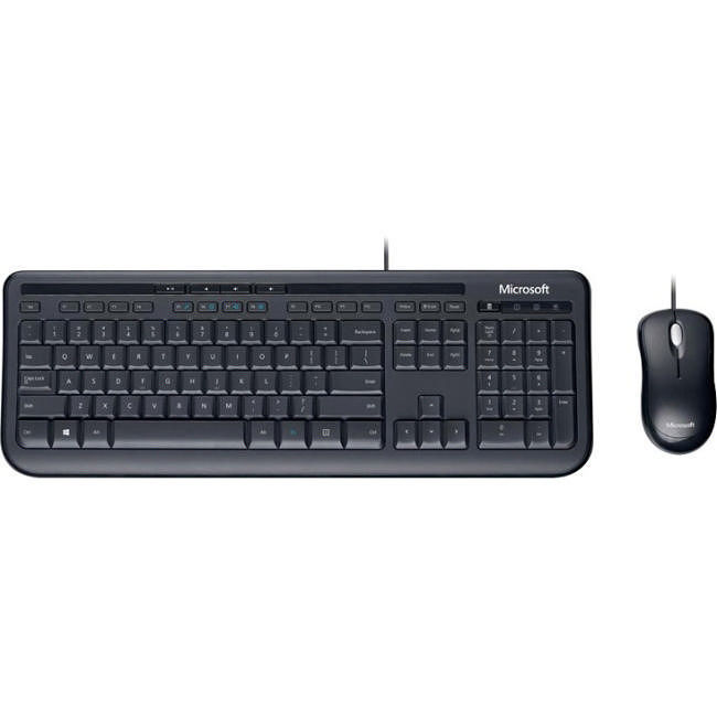 Microsoft 3J2-00001 Wired Desktop 600 Keyboard & Mouse | Exxact