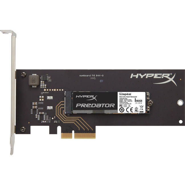 Kingston SHPM2280P2H/960G HyperX Predator 960 GB SSD - PCIe 2.0 x4