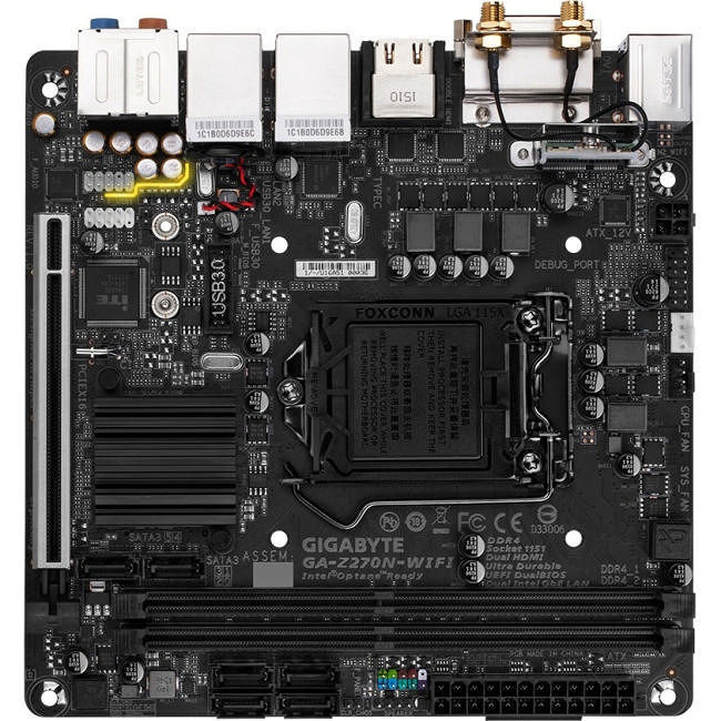 GIGABYTE GA-Z270N-WIFI Ultra Durable Desktop Motherboard