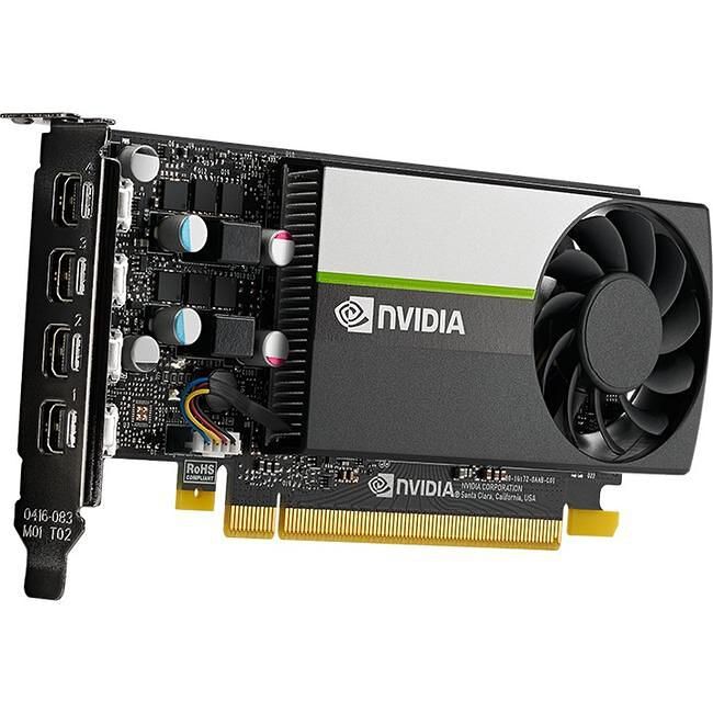 NVIDIA T1000 Graphic Card - 8 GB GDDR6 - LP - PCIe 3.0 x16