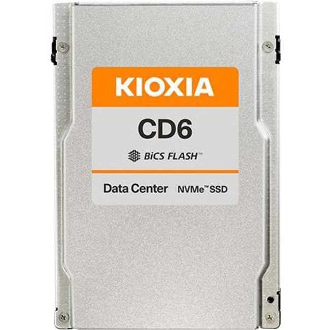 Kioxia KCD6XLUL15T3 CD6-R 15.36 TB SSD - U.3 - PCIe NVMe 4.0 x4