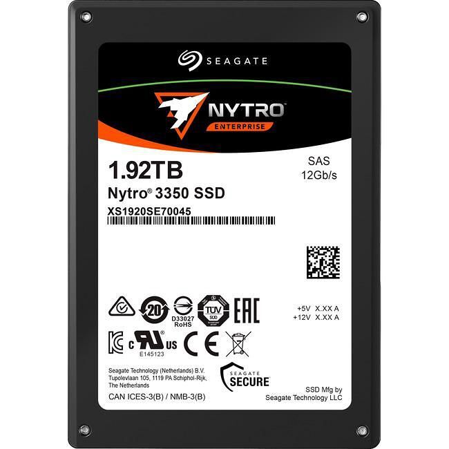 Seagate XS1920SE70045 Nytro 1.92 TB SSD - SAS - 2.5 - Internal - 1