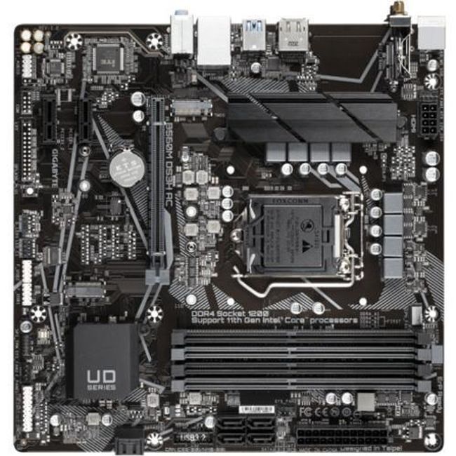 B560M DS3H + intel core i3-10105F セット GIGABYTE B560M DS3H AC Desktop Motherboard - 1x Socket LGA-1200