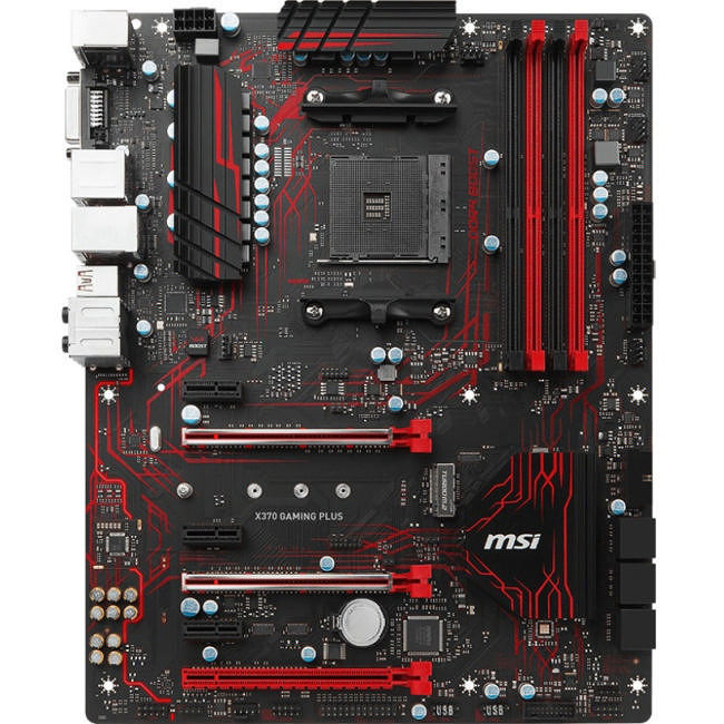 MSI X370 GAMING PLUS Desktop Motherboard - AMD X370 Chipset