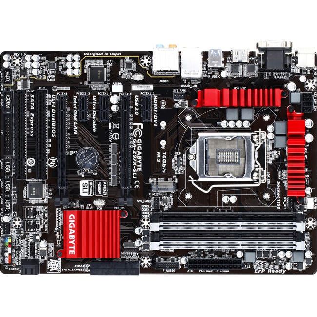 GIGABYTE GA-Z97X-SLI Desktop Motherboard - Intel Z97 Express