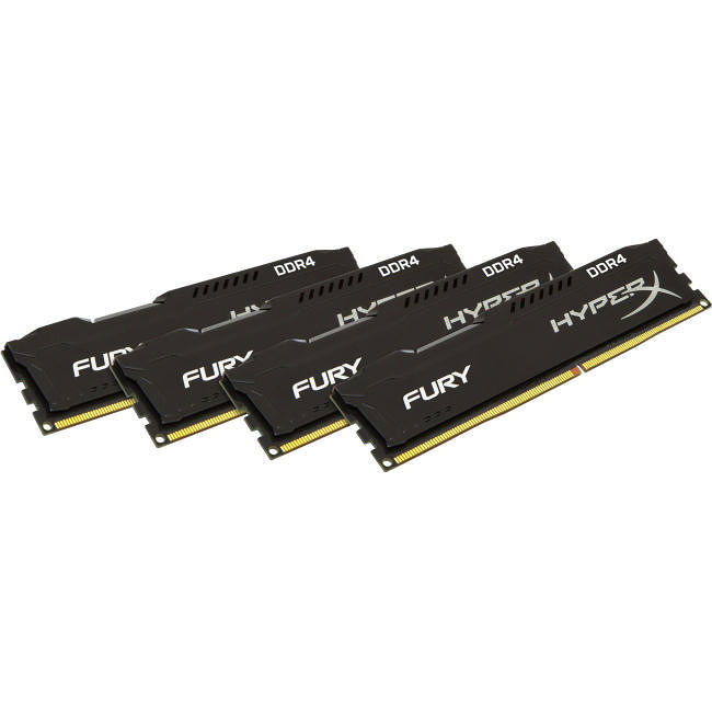 Kingston HX426C16FBK4/64 HyperX Fury 64GB DDR4 SDRAM Memory Module