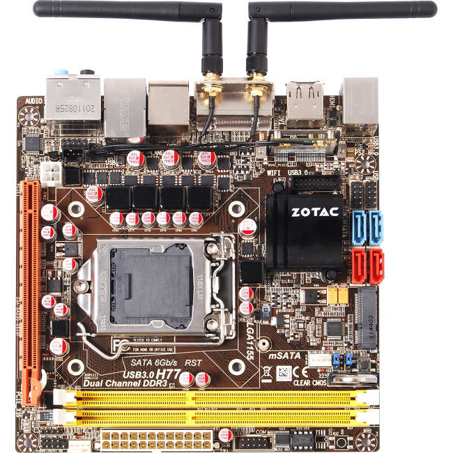 ZOTAC H77ITX-B-E Desktop Motherboard - Intel H77 Express