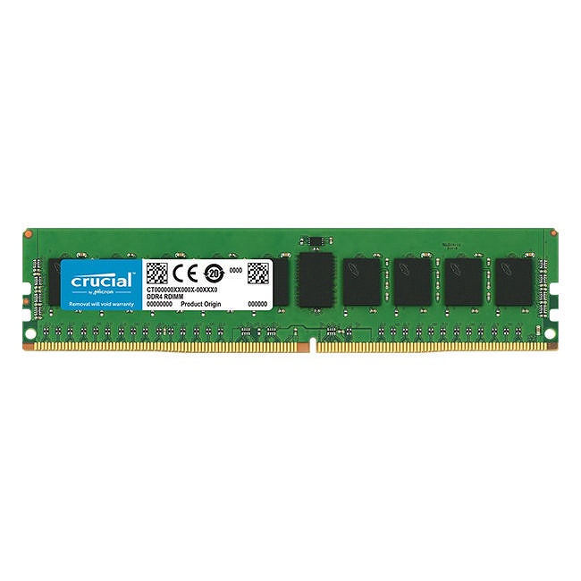 Crucial CT8G4RFS4266 8 GB DDR4-2666 Memory - 2666 MHz - DIMM - ECC