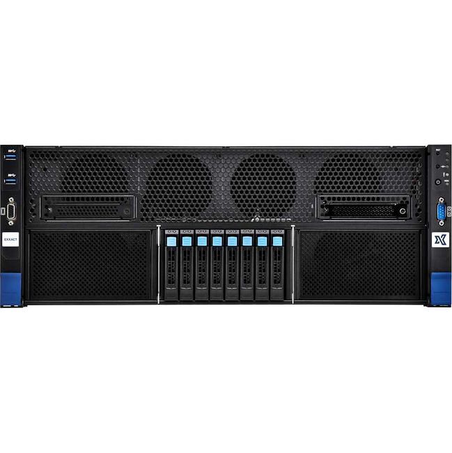 Exxact TensorEX 4U Server - 2x Intel Xeon 6700 Series with E