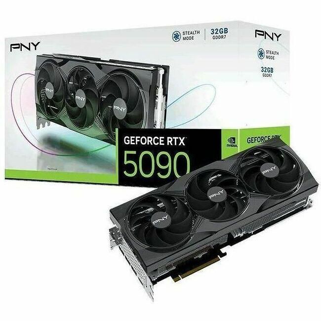 PNY NVIDIA GeForce RTX 5090 Triple Fan Graphic Card - 32 GB GDDR7