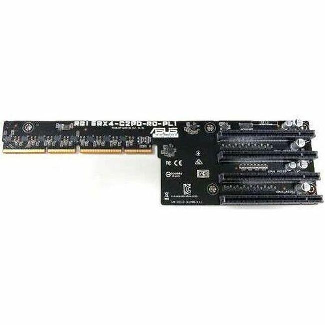 ASUS RG16RX4-C2PD-RD-PL1 PCIe x16 Riser Card - 4 Slot - Right
